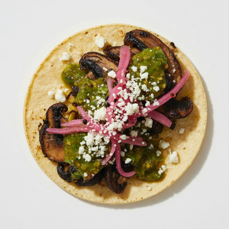 Roasted Mushroom Taco